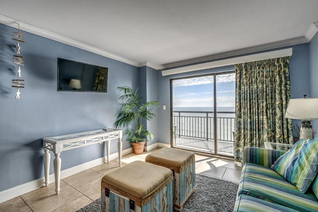 Oceanfront 2Br At Blue Water Villa Myrtle Beach Exterior photo